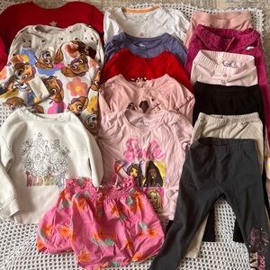 Baby Girl 3/3T Clothes Lot